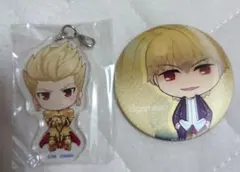 fate fgo ギルガメッシュ アクリル チャーム 缶バッジ
