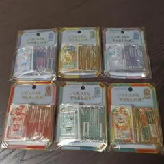 全6種セット グラスパーラーステッカー 第二弾 クーリア ステンドグラス シール