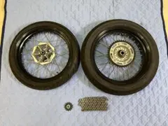BRIDGESTONE RK EXCEL スポークホイール前後セット - メルカリ