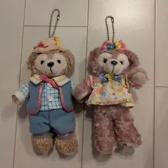 ダッフィー 　 シェリーメイ ぬいぐるみ ストラップ　 キーホルダー