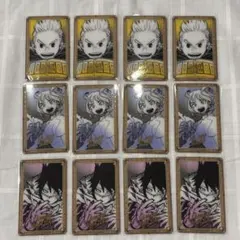ヒロアカ原画展 箔押しクリアカード 通形ミリオ 波動ねじれ 天喰環