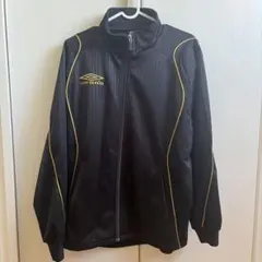 UMBRO スポーツジャケット ブラック/ゴールド