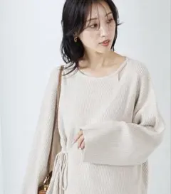 値下げ中！FREAK'S STORE デザイン　リブニット