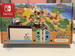 純正ケース付 Nintendo Switch本体 あつまれどうぶつの森セット