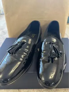 (限定値下)Ferrante 革靴 タッセルローファー　8号　新郎シューズ　結婚のサムネイル