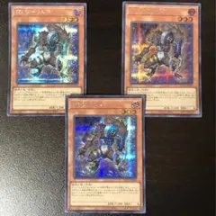 遊戯王 TGワーウルフ シークレット 3枚組 QCCP-JP036