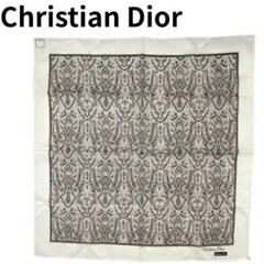 Christian Dior ディオール ペイズリー柄 ハンカチ スカーフ
