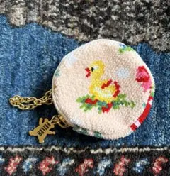 【未使用】フェイラー ハイジドット チャームポーチ コインケース