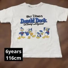 ZARAKIDS ドナルド 半袖Tシャツ 1167cm 白T ディズニー