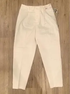 ユニクロ UNIQLO コットンテーパードアンクルパンツ