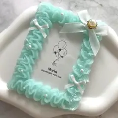 トレカケース ホイップデコ ラメ 緑 99