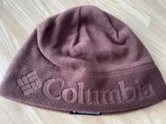 Columbia フリース帽子 ブラウン 新品タグ付き