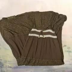 森ガール ロングキャミワンピ