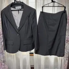 ダークグレー スーツセット ジャケット＆スカート