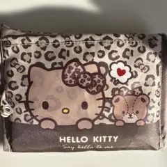 ハローキティ　ヒョウ柄　エコバッグ