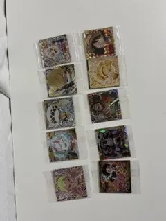 アニメキャラクター ホログラムシール 10枚セット