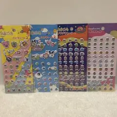 【人気アイテム】たまごっち　 プチプチシール　セット　4