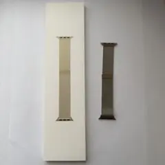 Apple Watch 純正ラミネーゼループマグネット式ベルト　ゴールド