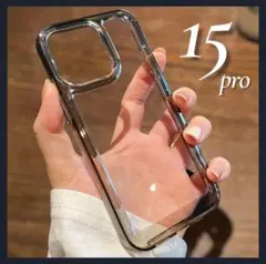 iPhone 15pro クリア スマホケース TPU 透明 カバー ケース
