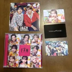 FAM通常盤　トレカ2枚、未使用プレイリストカード、アナザージャケット4種付