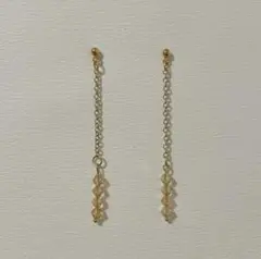 #69ハンドメイド♡スワロフスキービーズのイヤリングorピアス