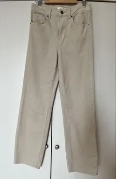 H&M コーデュロイパンツ　アイボリー