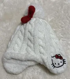 キティ ニット帽 キッズ 50〜52cm