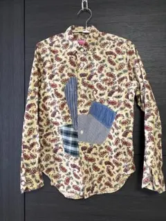 JUNYA WATANABE MAN PINKペイズリー柄 長袖シャツのサムネイル