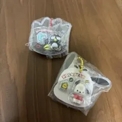 サンリオキャラクターズ　パッケージチャーム　バツ丸　ポチャッコ