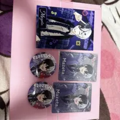 AMPTAKxCOLORSまぜ太さんの缶バッジとカードセット