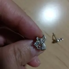 新品☆ネコ　ピアス