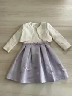 avvフォーマル ワンピース 女の子　セレモニー　120 卒園　入学