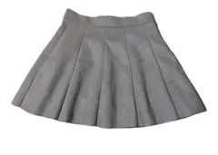 【美品】XOXO kisskiss プリーツスカート インパン付き グレー Mのサムネイル