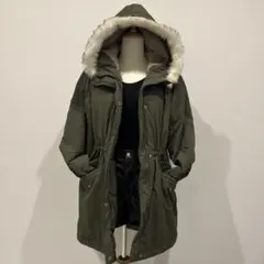 y2k ファー付モッズコート グランジフェアリー 森ガール 平成ギャル 00s