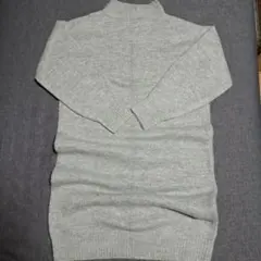 【新品】GU　ジーユー　ニット　ワンピース　チュニック　Lサイズ