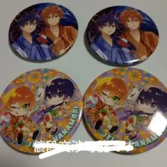 すとぷり缶バッチ　ジェルとななもり