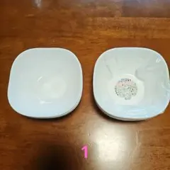 新品　 ヤマザキ春のパンまつり　6枚 白いお皿　 強化ガラス