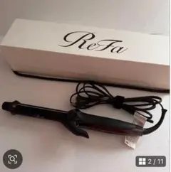 美品　32mm ReFa リファ　カールヘアアイロン ブラック