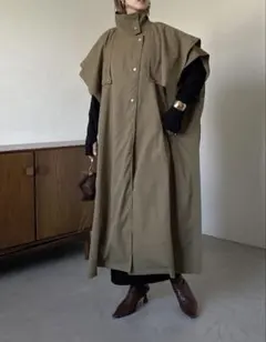 オーバーサイズトレンチコート オリーブ
