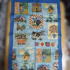 タペストリーカントリー風 テーブルクロス 麻100%アイルランド製フェリシモ