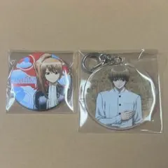 銀魂 ザベステンボス バースデー アクキー 缶バッジ 沖田総悟