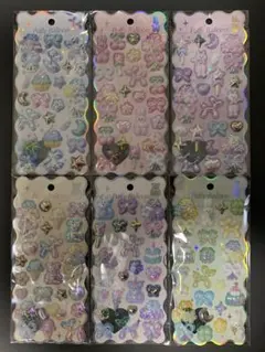 クーリア パフィーバルーンステッカー Puffy Balloon 6枚セット