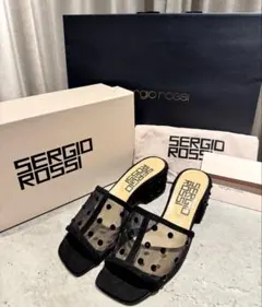 【新品未使用/購入時一式あり】Sergio Rossi セルジオロッシ ミュールのサムネイル
