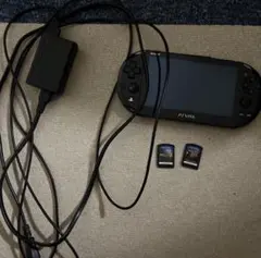 PS Vita 本体 ACアダプター ソフト2本付き