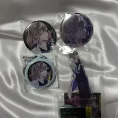 DMMくじ　にじさんじ　叶　アクスタ　缶バッジ