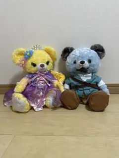 本日削除 新品 ユニベア　ラプンツェル　フリン　フリンク　ぬいぐるみ　ディズニー 本日削除 新品 ユニベア ラプンツェル フリン フリンク