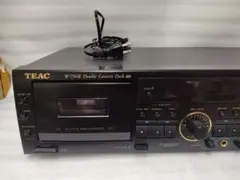 動作OK】リモコン付き ダブルカセットデッキ TEAC W-790R ダブカセ