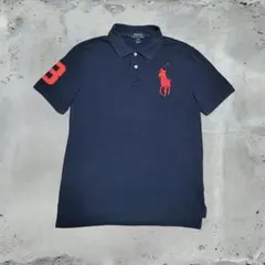 ラルフローレン ポロシャツ ビッグポニー ナンバリング y2k 短丈