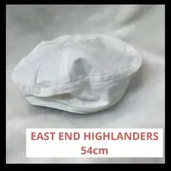 EAST END HIGHLANDERS ホワイトベレー帽 54cmのサムネイル