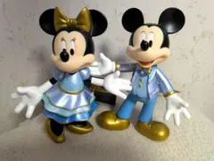ウォルトディズニーワールド　50周年　ミッキー　ミニー　フィギュア　セットのサムネイル